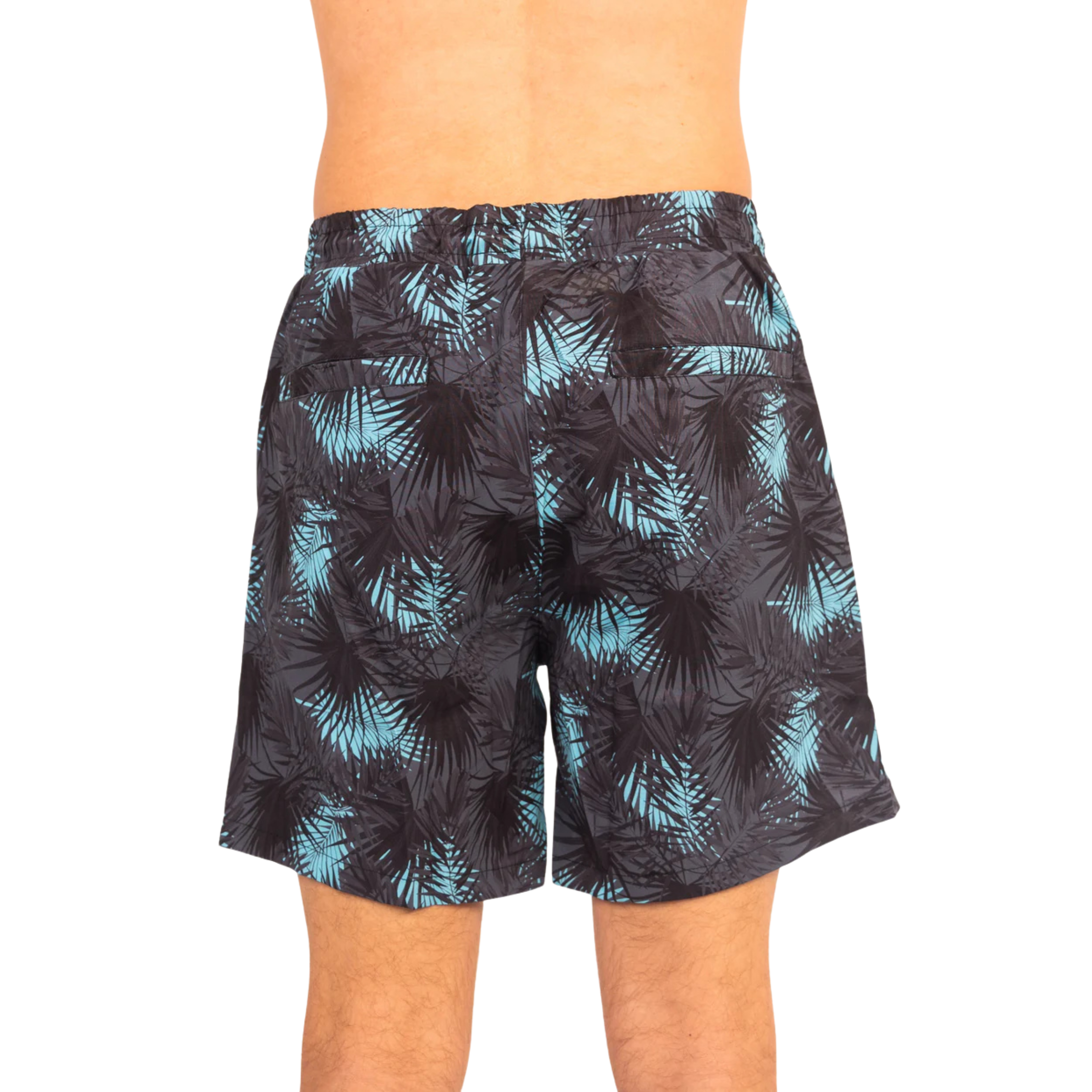 Midnight Palms Waterproof Swim Shorts